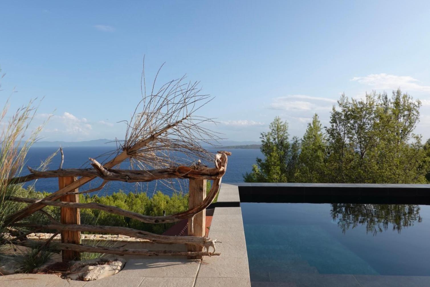 Sea View Eco House With Private Pool, 250m To - Falcon View Hvar Villa Zavala