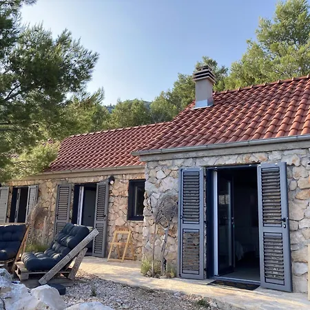 Sea View Eco House With Private Pool, 250M To Beach - Falcon View Hvar Zavala Exterior photo