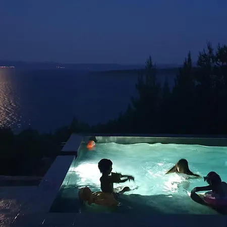 Sea View Eco House With Private Pool, 250M To Beach - Falcon View Hvar Zavala Exterior photo