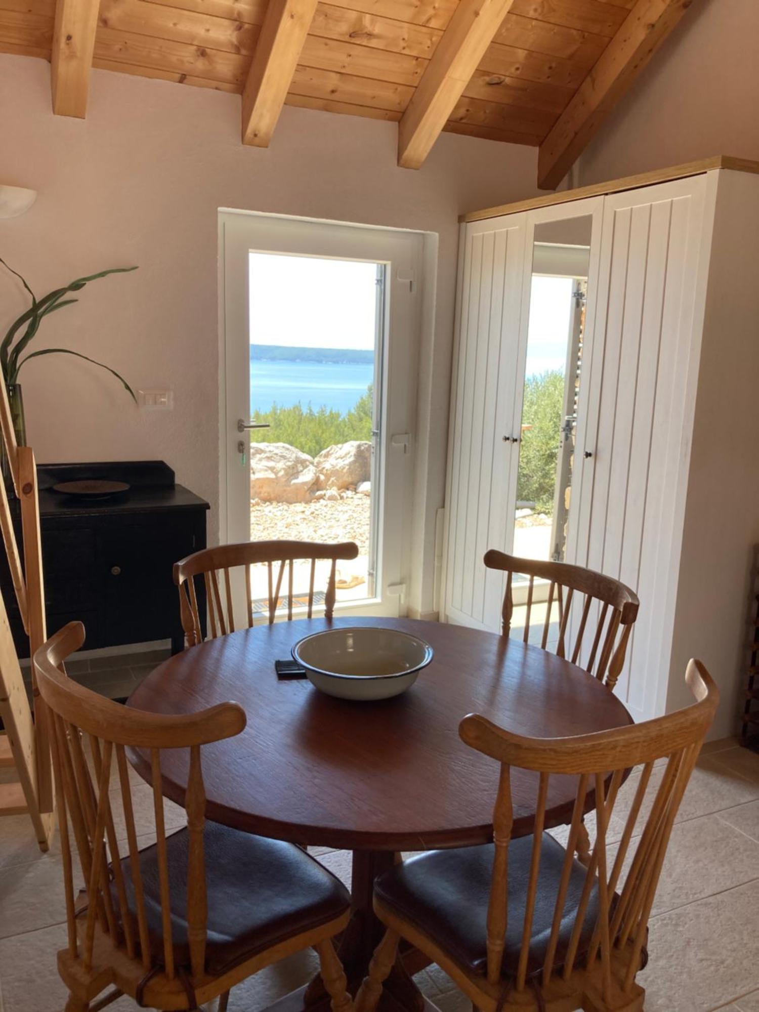 Sea View Eco House With Private Pool, 250m To - Falcon View Hvar *