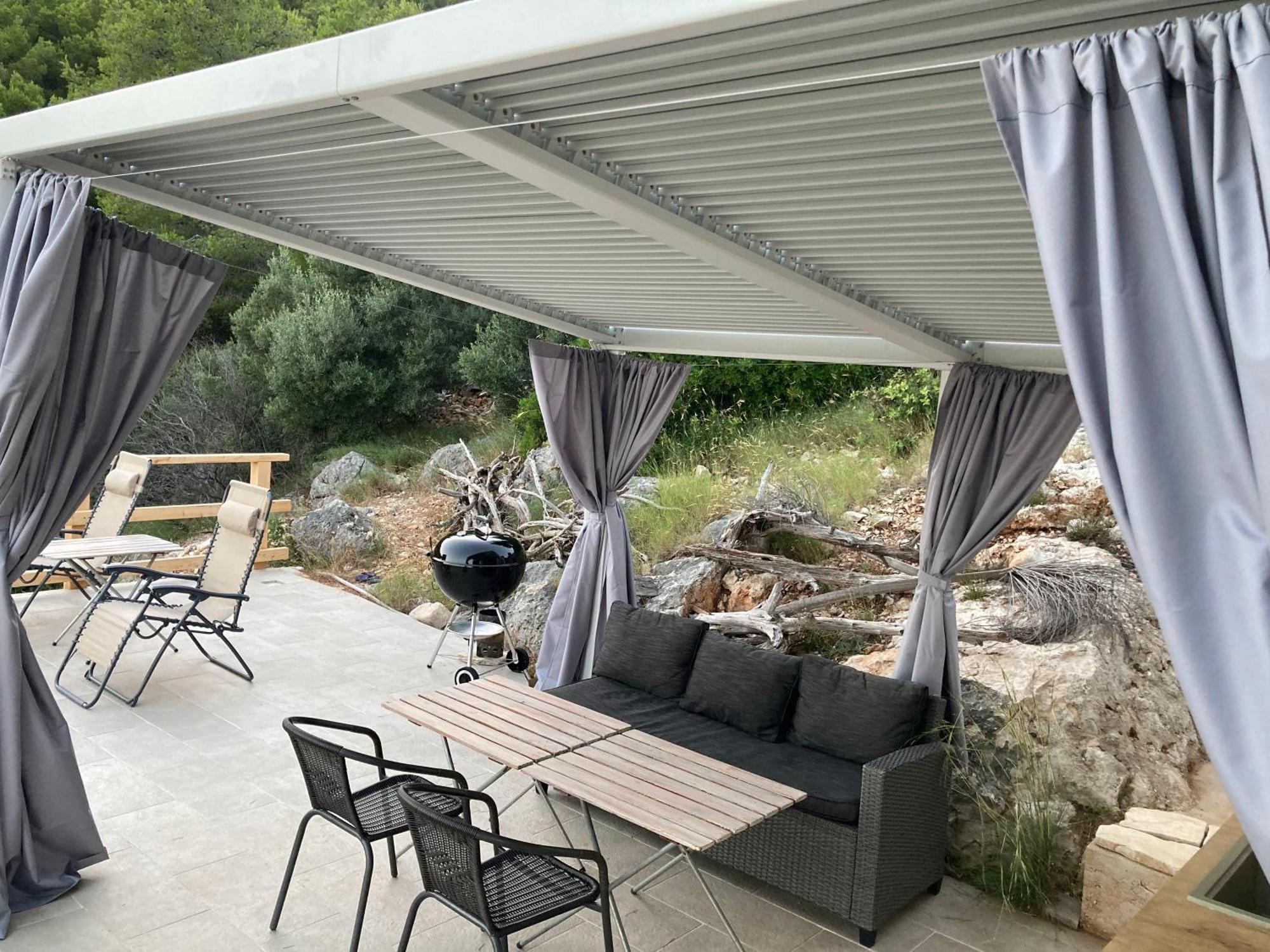 Villa Sea View Eco House With Private Pool, 250m To - Falcon View Hvar Zavala